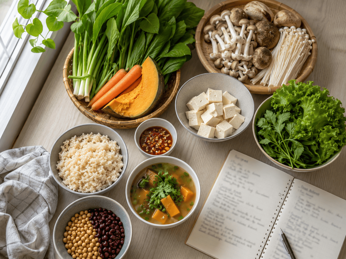 Mâm Cơm Chay Đủ Nhóm Dinh Dưỡng Nên Có Những Gì?