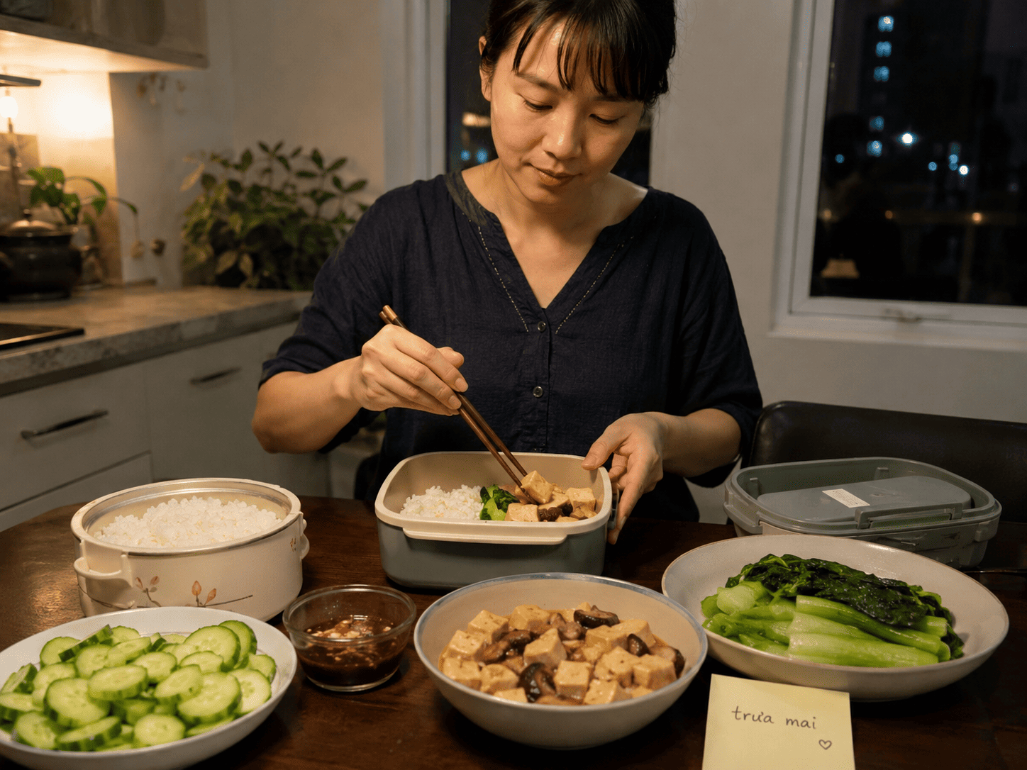 Bữa Trưa Chay Văn Phòng: Chuẩn Bị Sao Cho Gọn?