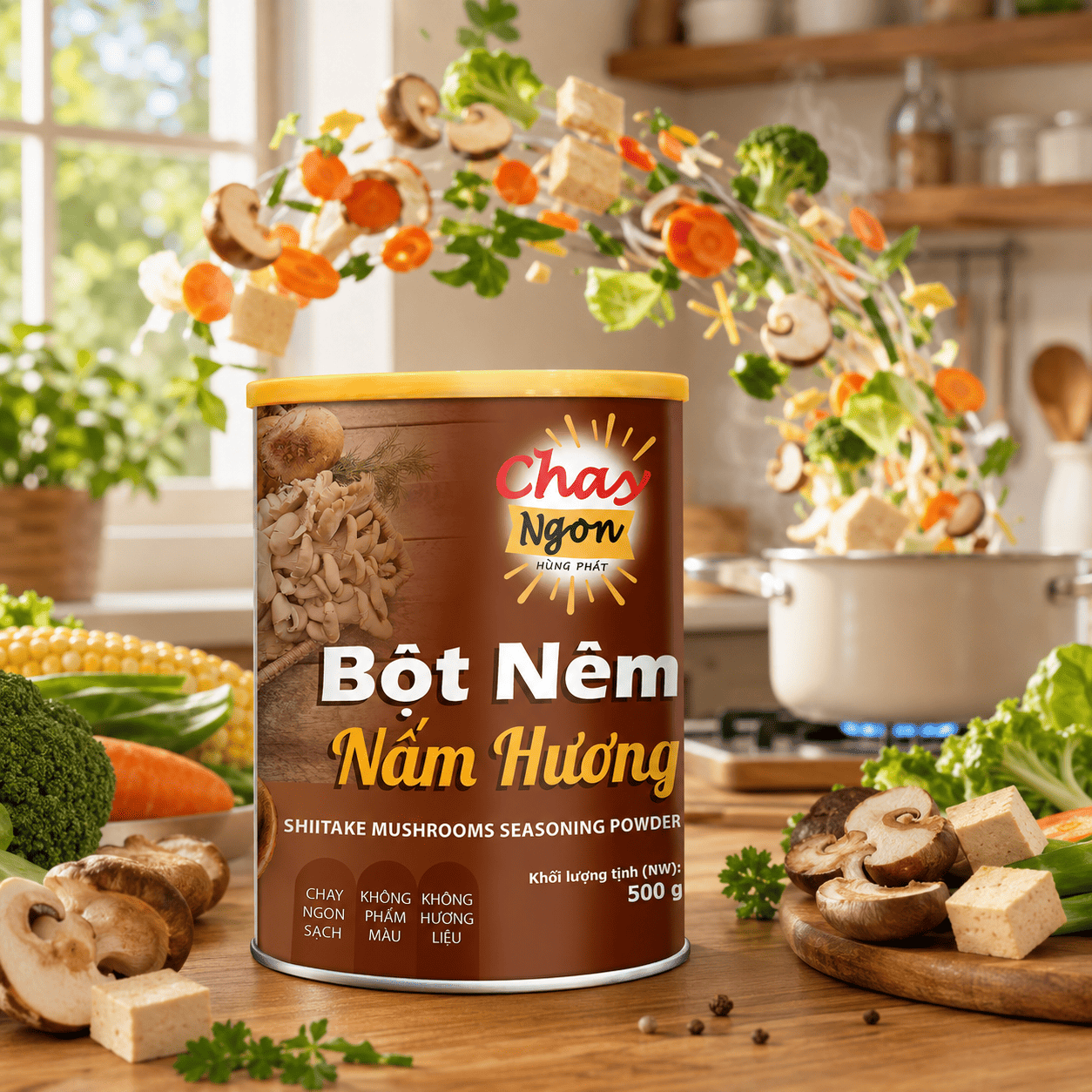 Bột Nêm Chay Cho Món Nước: Làm Sao Để Nước Dùng Không Bị Trống Vị?