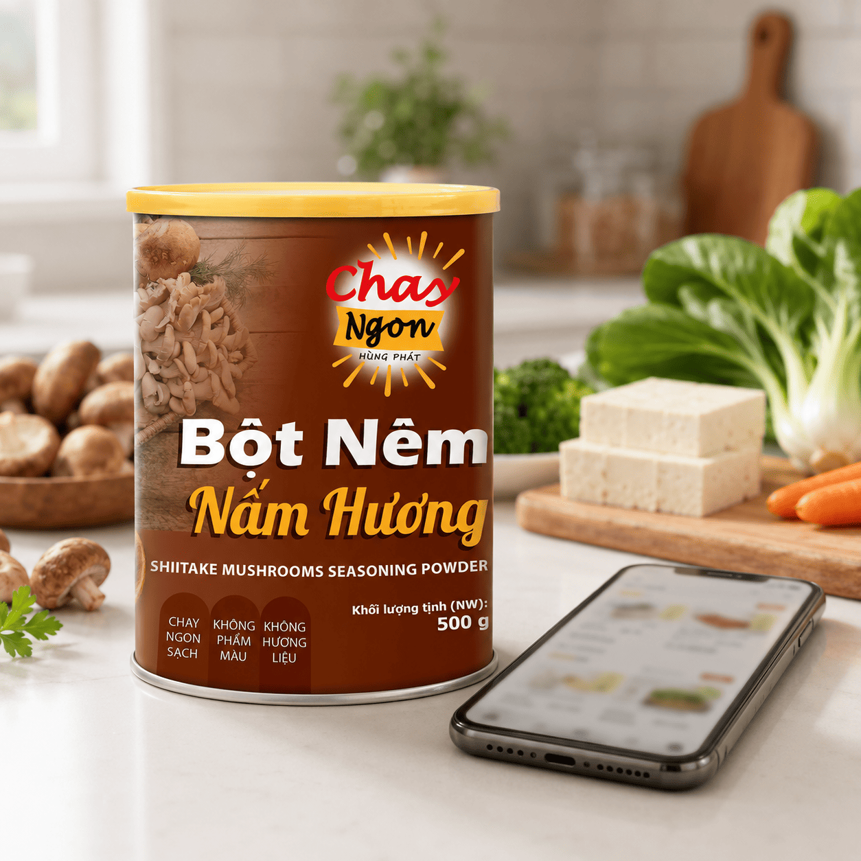 Mua Bột Nêm Chay Nấm Hương Nên Chọn Theo Món Nhà Hay Nấu