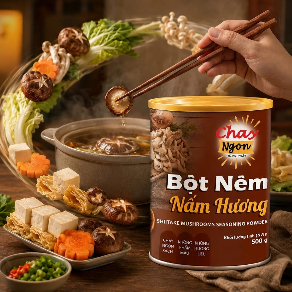 Một Nồi Lẩu Chay Nhẹ Nhàng Cần Vị Nền Như Thế Nào?