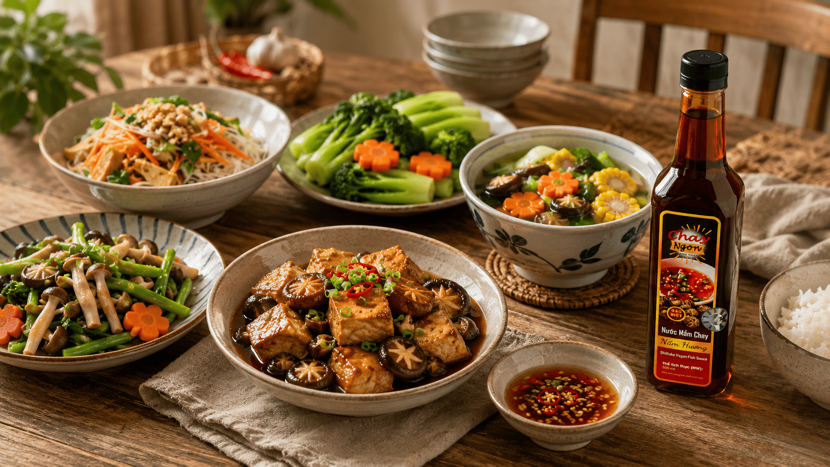 5 Món Chay Đầu Tiên Dễ Làm Cho Gia Đình Mới Ăn Chay