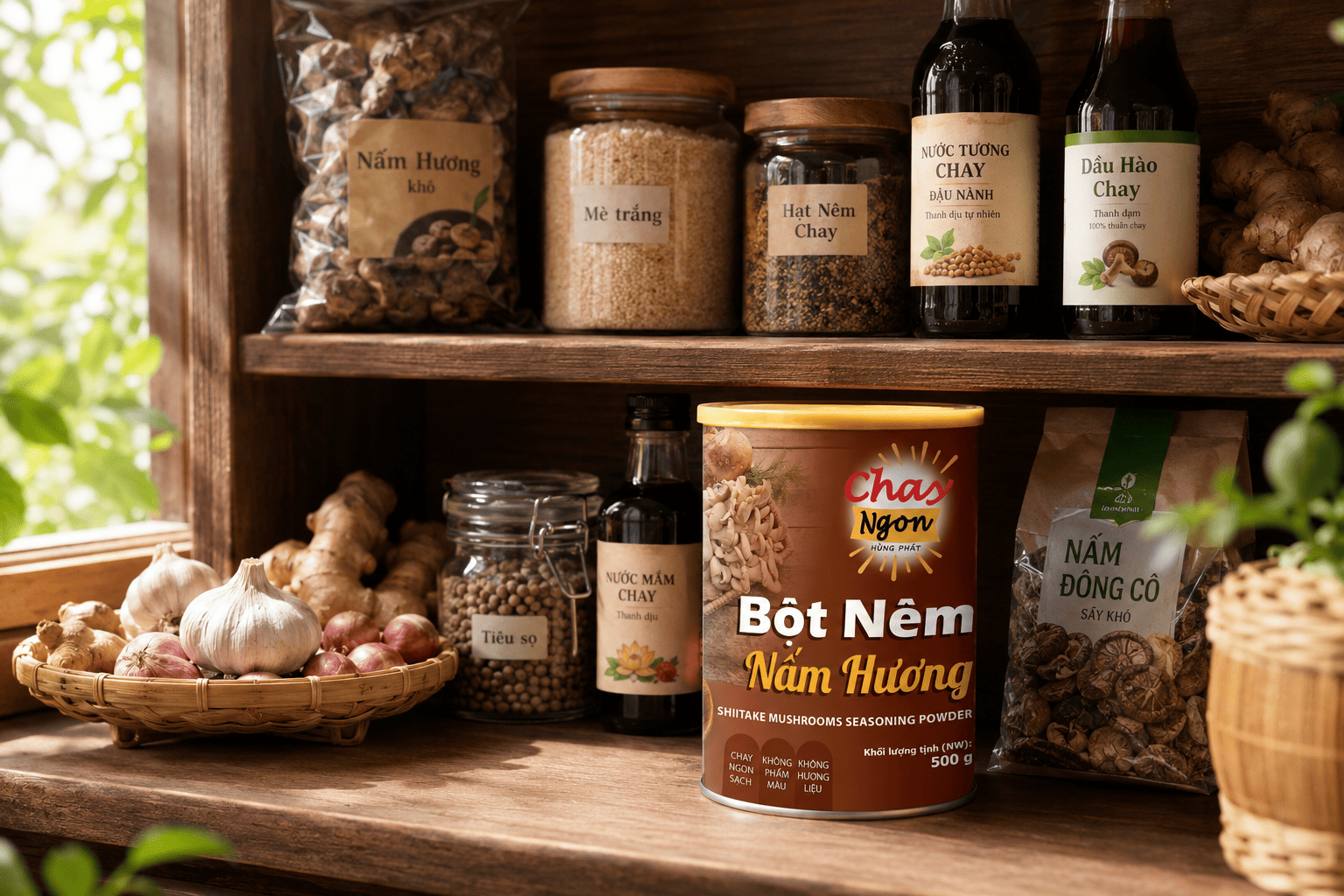 Bột Nêm Chay Cho Bữa Cơm Gia Đình