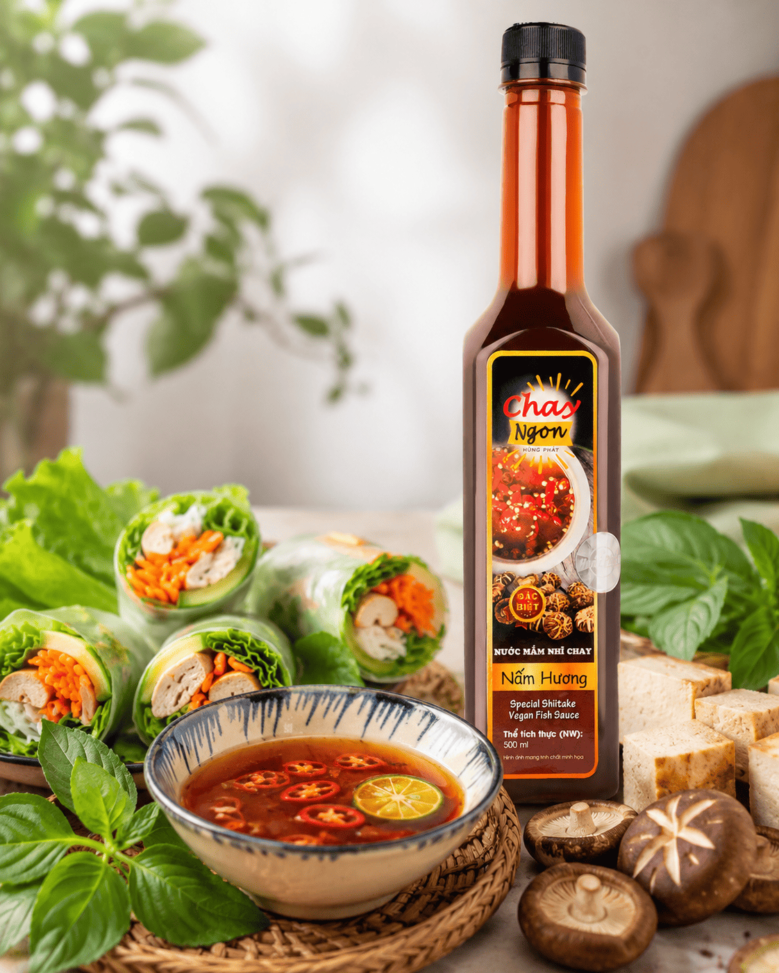 Nước Mắm Chay Cho Món Cuốn Tại Nhà