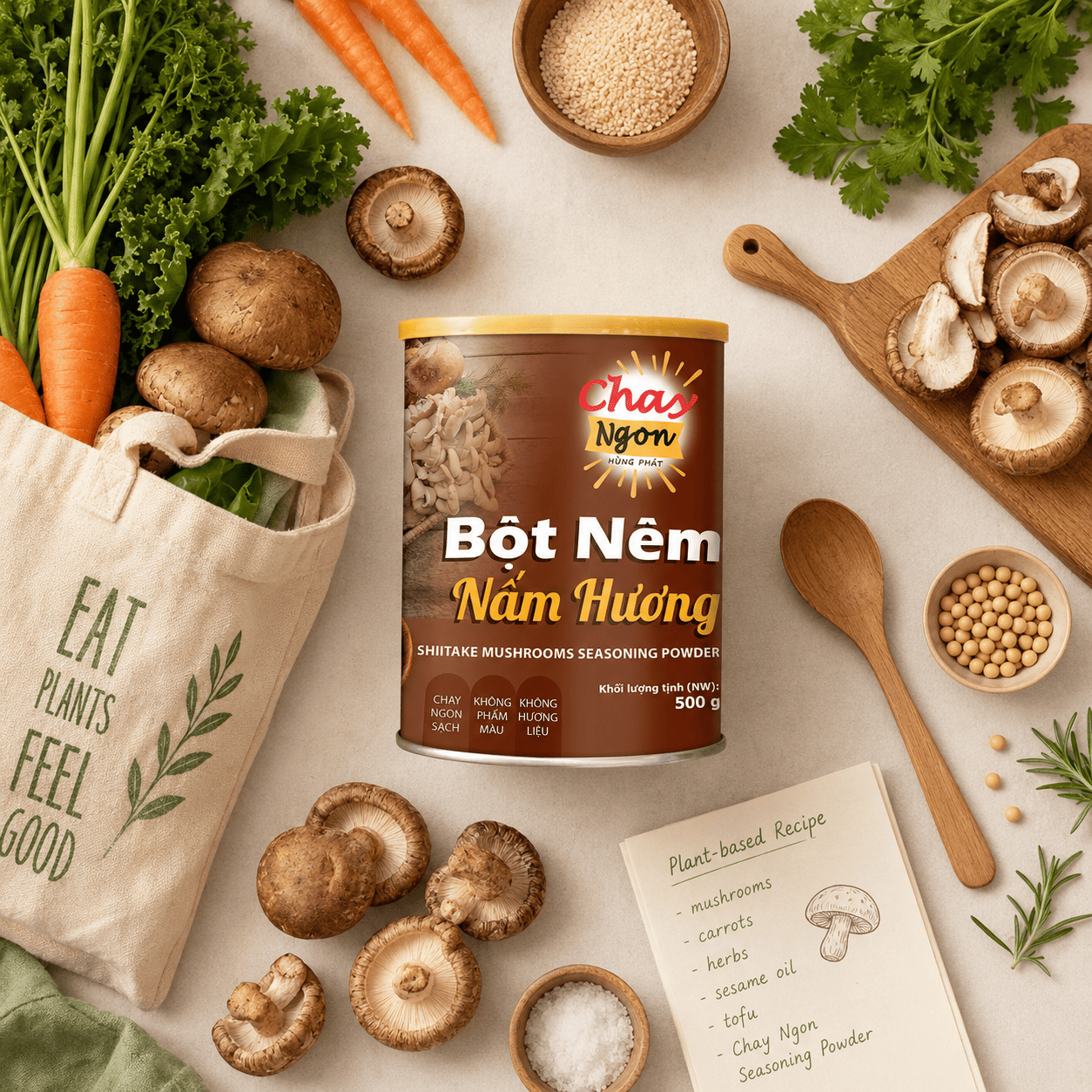 Người Mới Nấu Chay Nên Chuẩn Bị Gia Vị Gì Để Đỡ Lúng Túng?