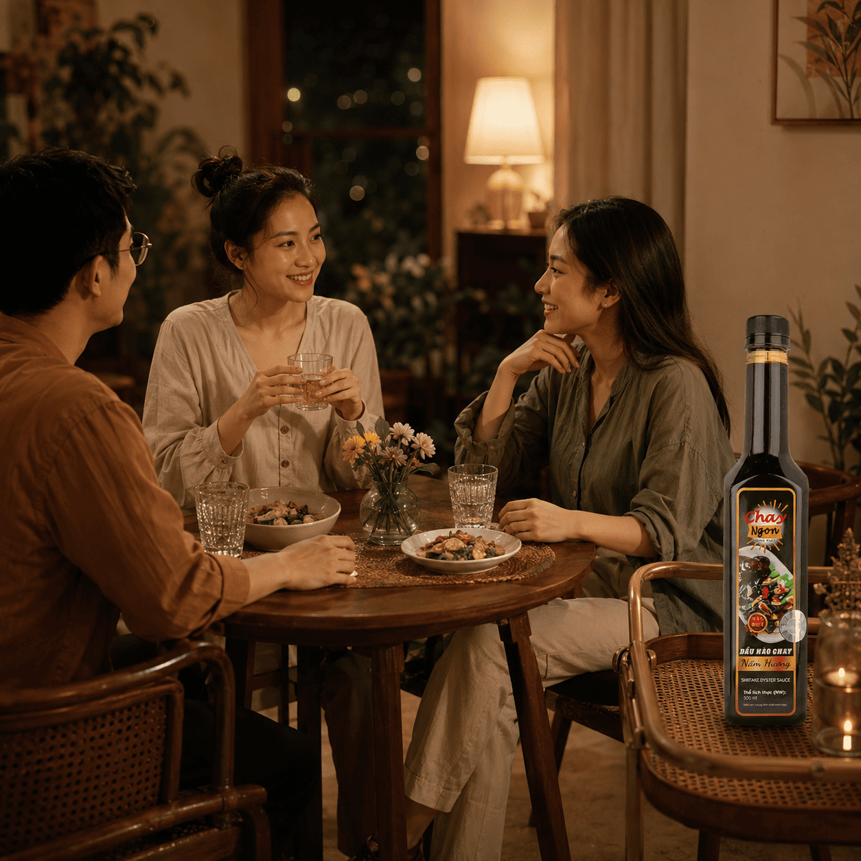 Buổi Gặp Mặt Chay Nhỏ Chỉn Chu Tại Nhà