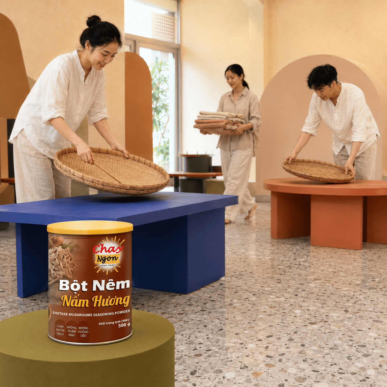 Khi Nhiều Người Cùng Chuẩn Bị Một Bữa Chay