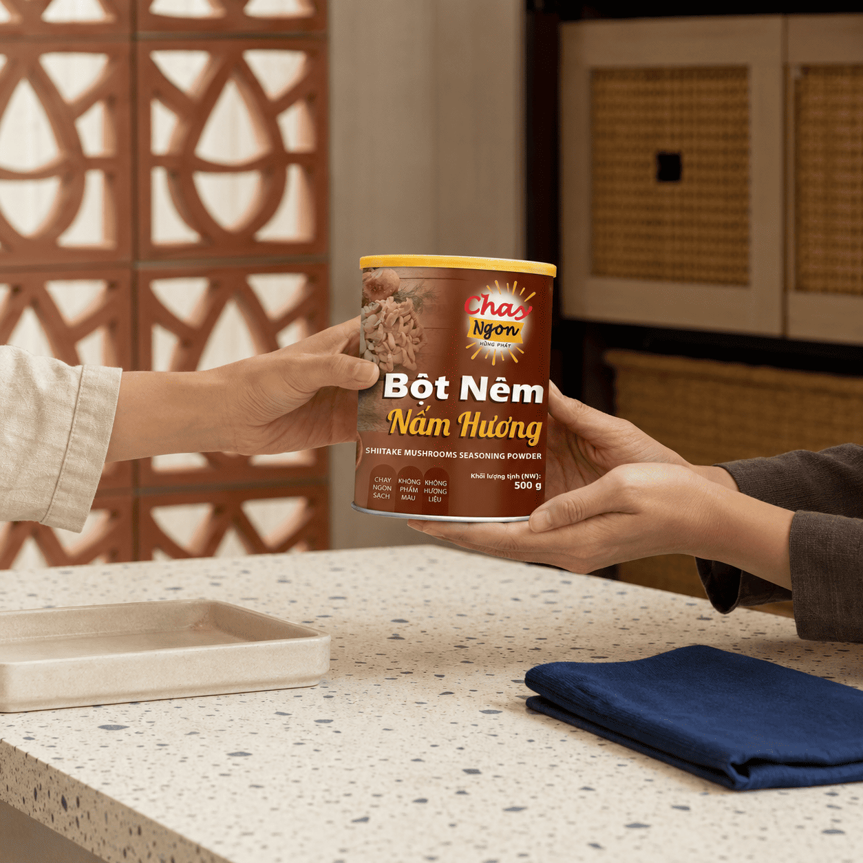 Góp Một Phần Thiết Thực Cho Bếp Chay Sẻ Chia
