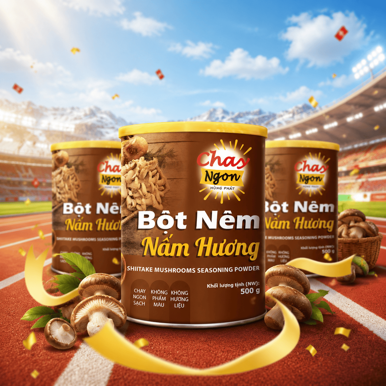 Bột Nêm Chay Nấm Hương Là Gì? Giải Pháp Cho Bếp Chay Hiện Đại