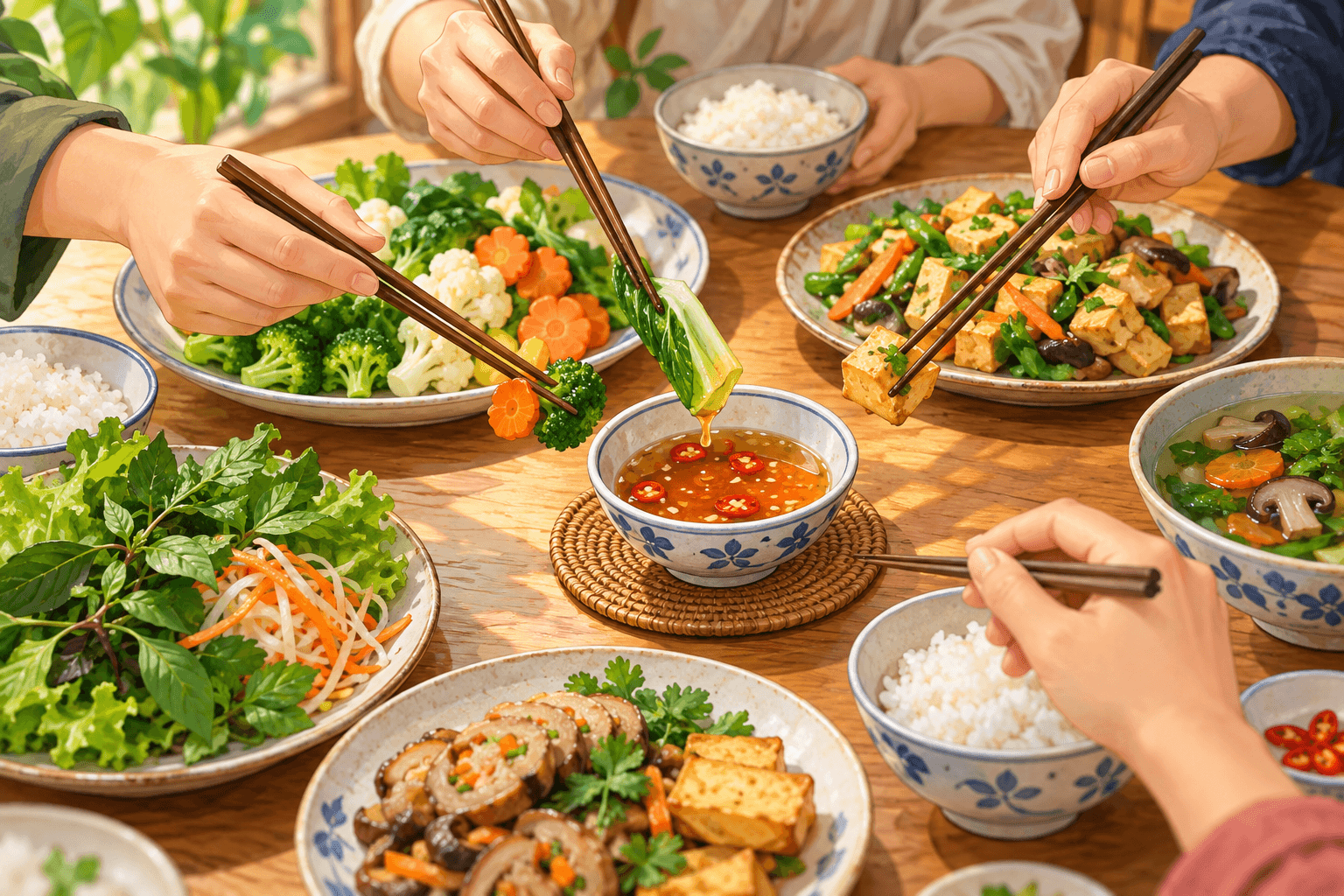 Vì Sao Chén Nước Chấm Nhỏ Lại Có Thể Thành “Điểm Chung” Của Bàn Ăn?