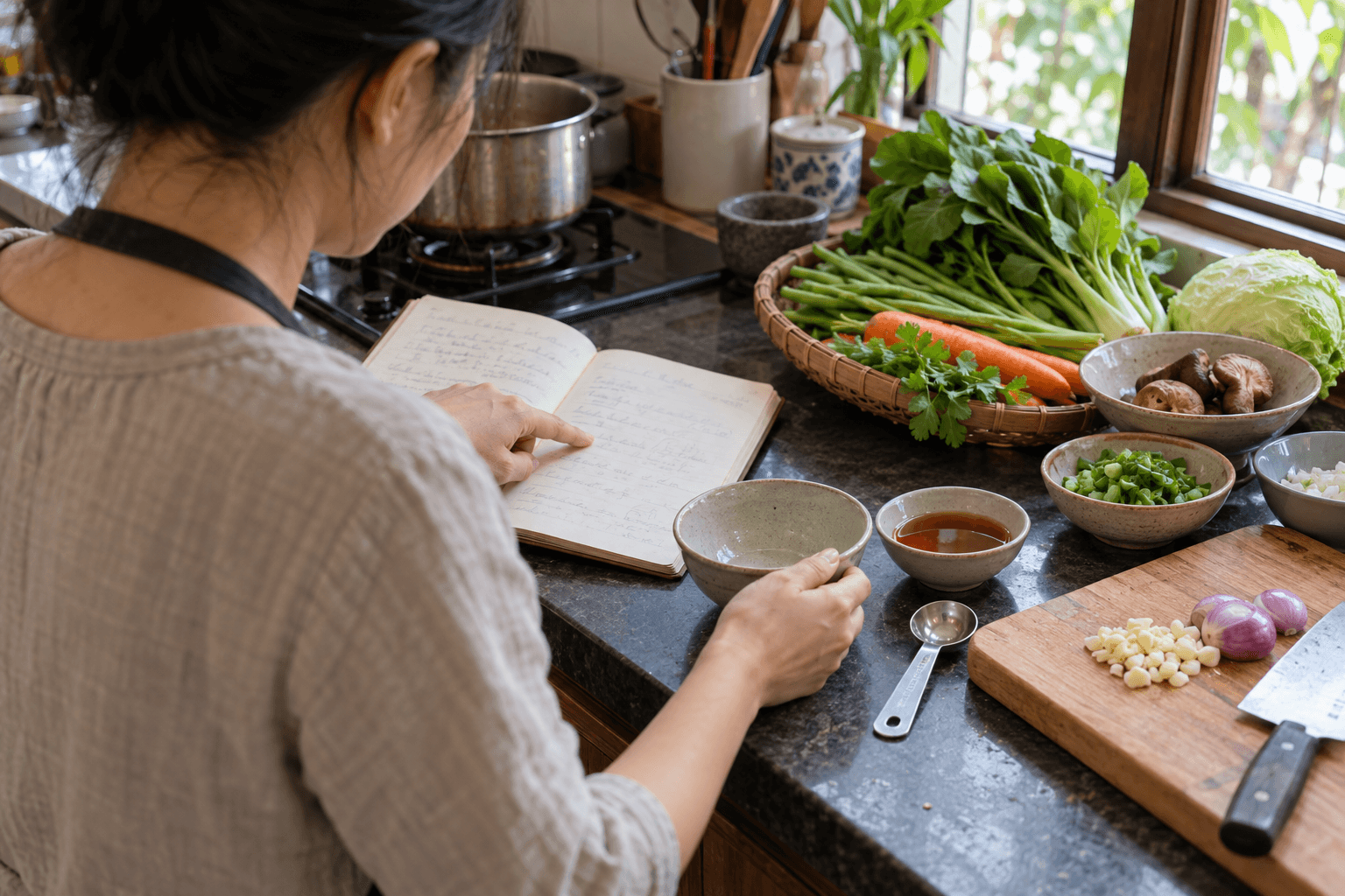 Cách Đong Gia Vị Khi Công Thức Không Ghi Gram Hoặc Ml