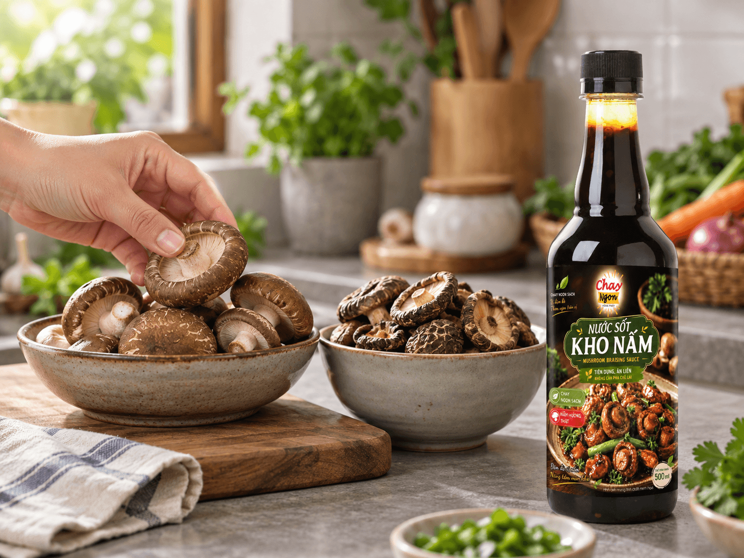 Umami Là Gì? Vì Sao Nấm Hương Làm Món Chay Đậm Đà?
