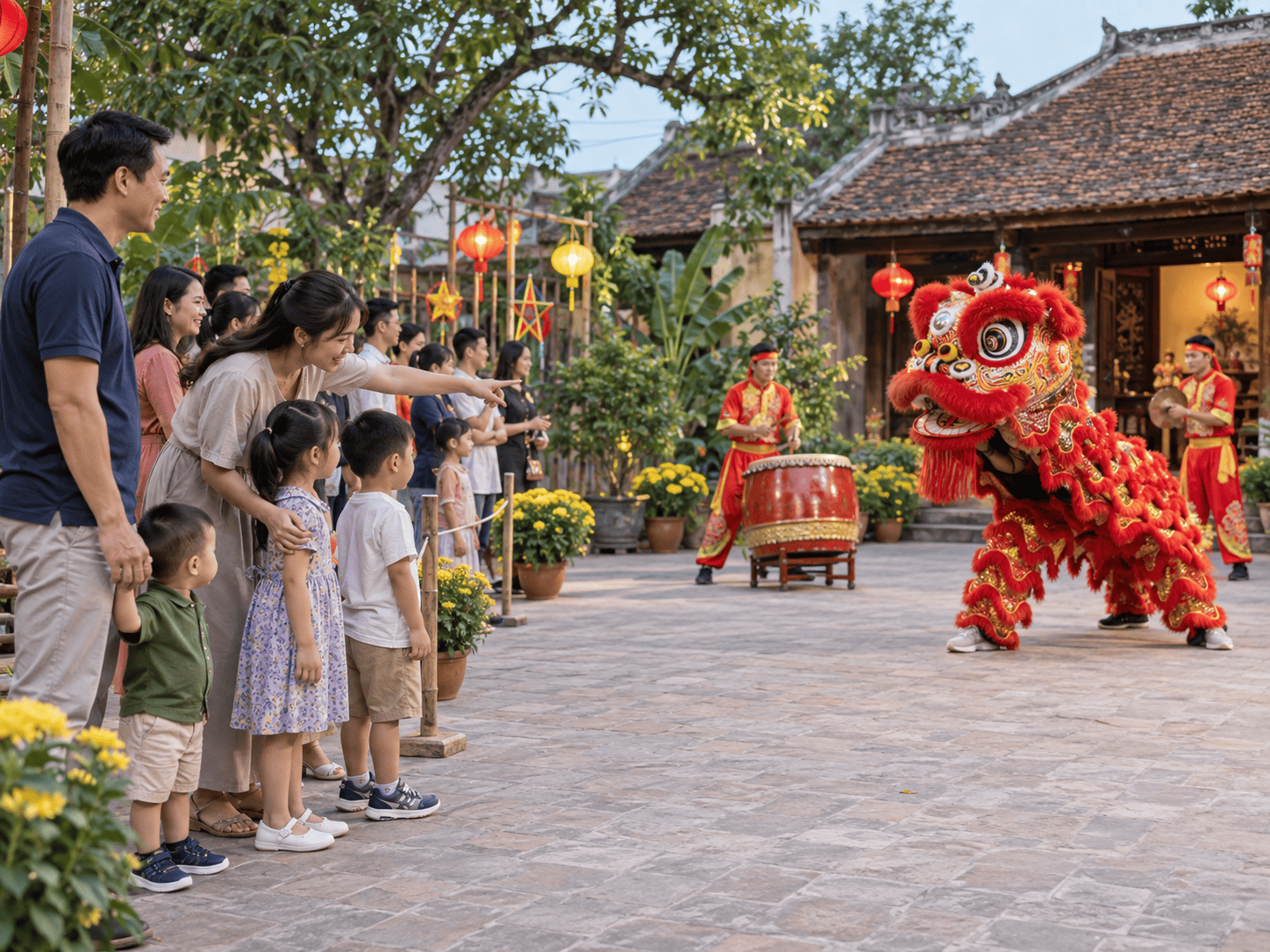 Múa Lân Trung Thu Bắt Nguồn Từ Đâu, Có Ý Nghĩa Gì?