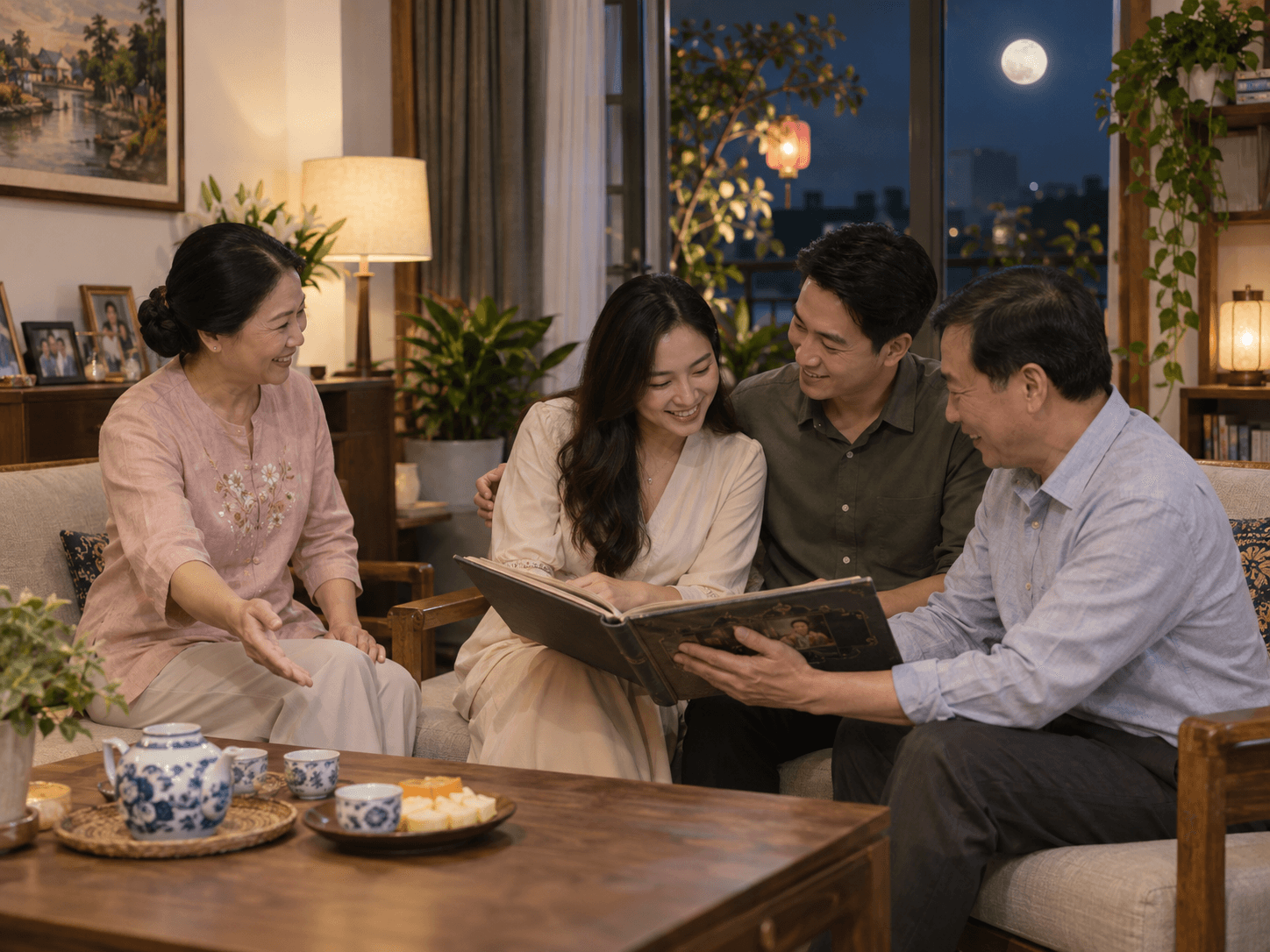 Khi Con Đã Lớn, Gia Đình Đón Trung Thu Thế Nào?