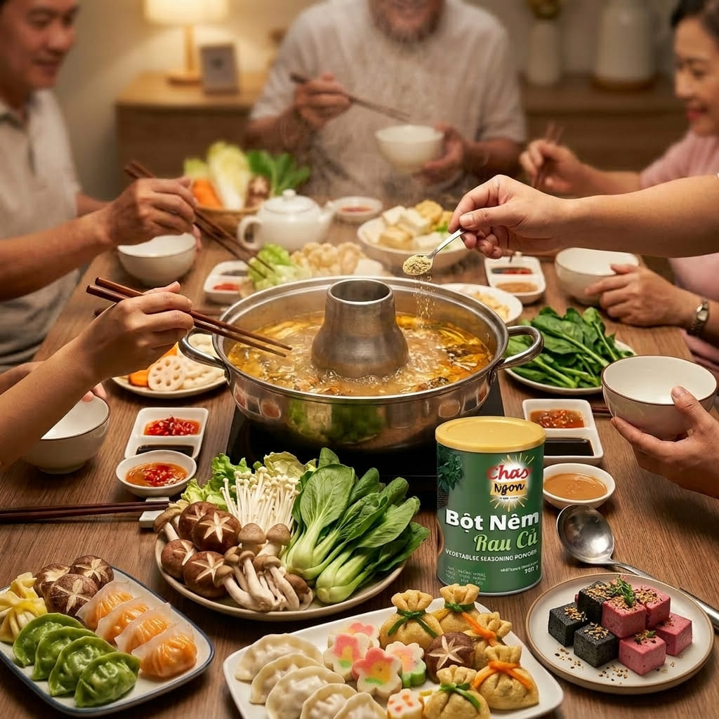 Top 5 Món Ăn Ngon Hơn Khi Dùng Bột Nêm Chay Rau Củ