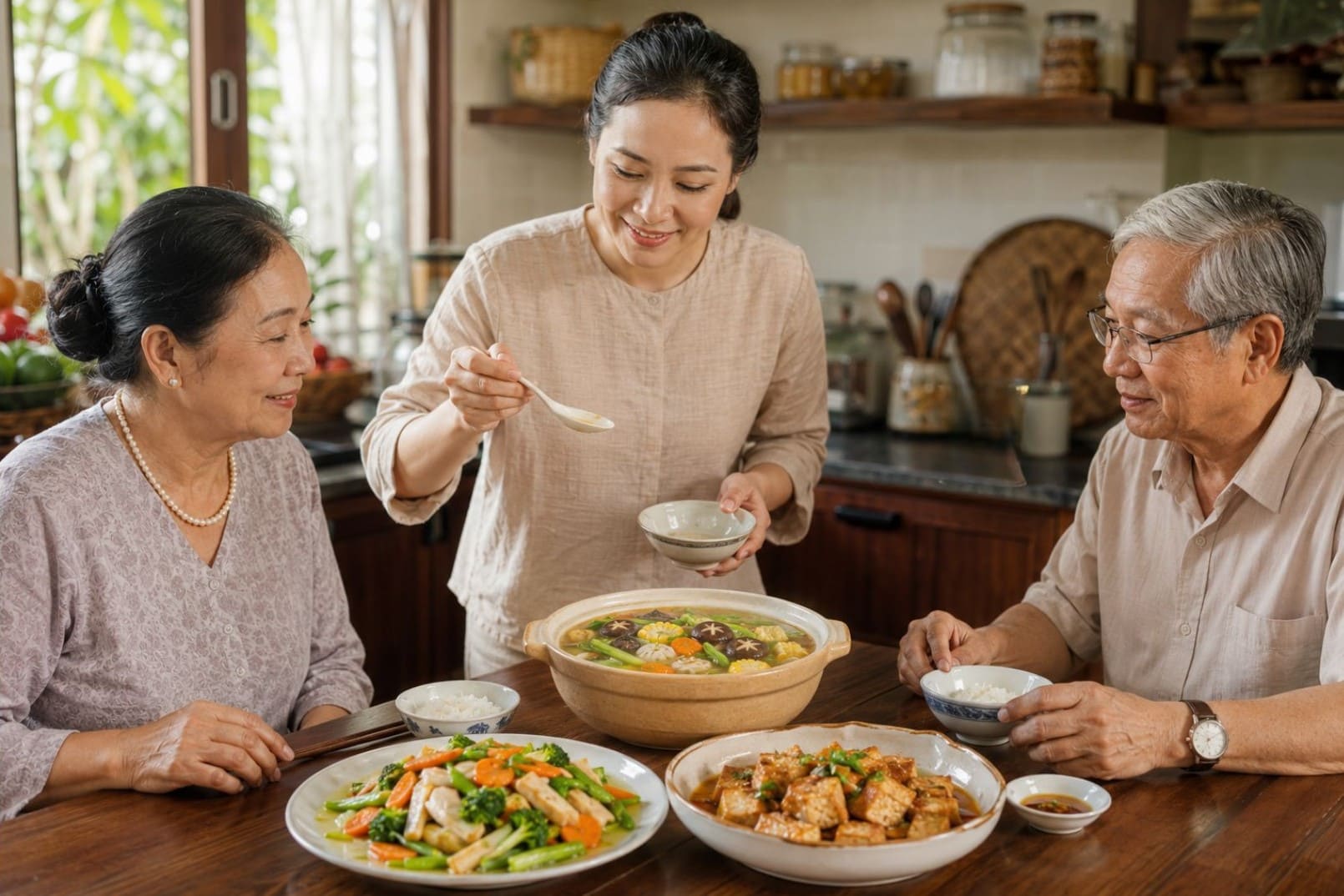 Cách Nêm Món Chay Cho Người Lớn Tuổi