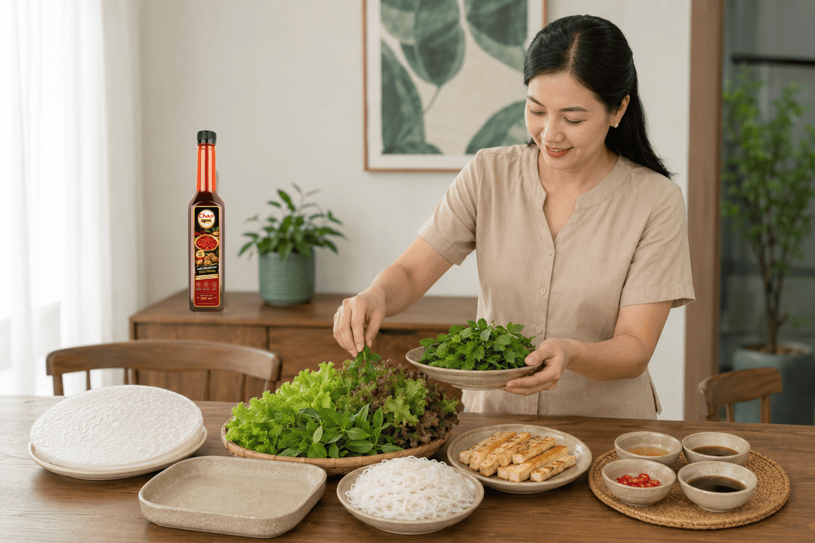 Bánh Tráng Cuốn Chay Ăn Với Gì? Cách Trình Bày Món Dễ Dùng