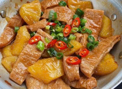 Công thức món ngon với sườn non chay