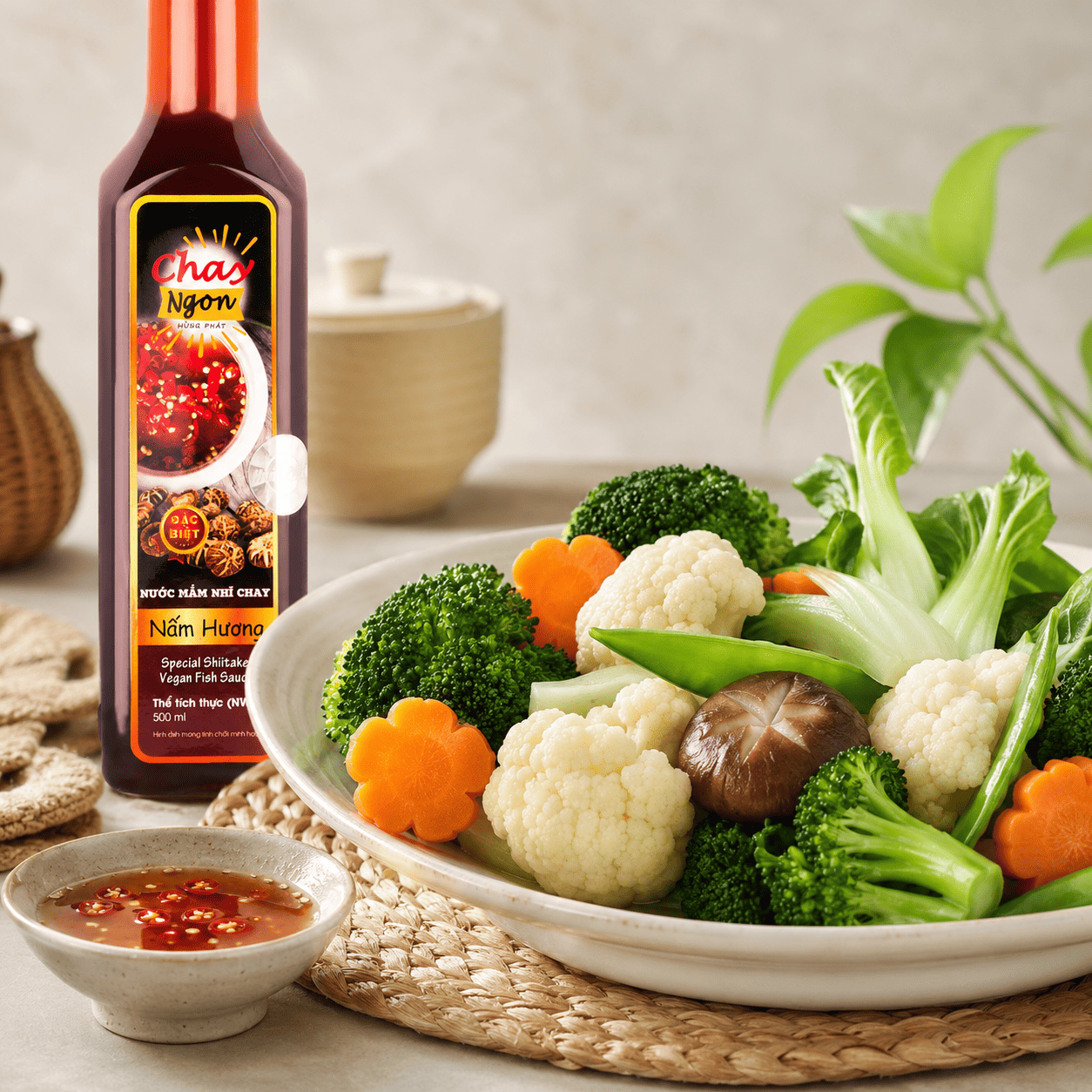 Một Chút Vị Nhĩ Chay Cho Món Rau Củ Thanh Gọn Hài Hòa
