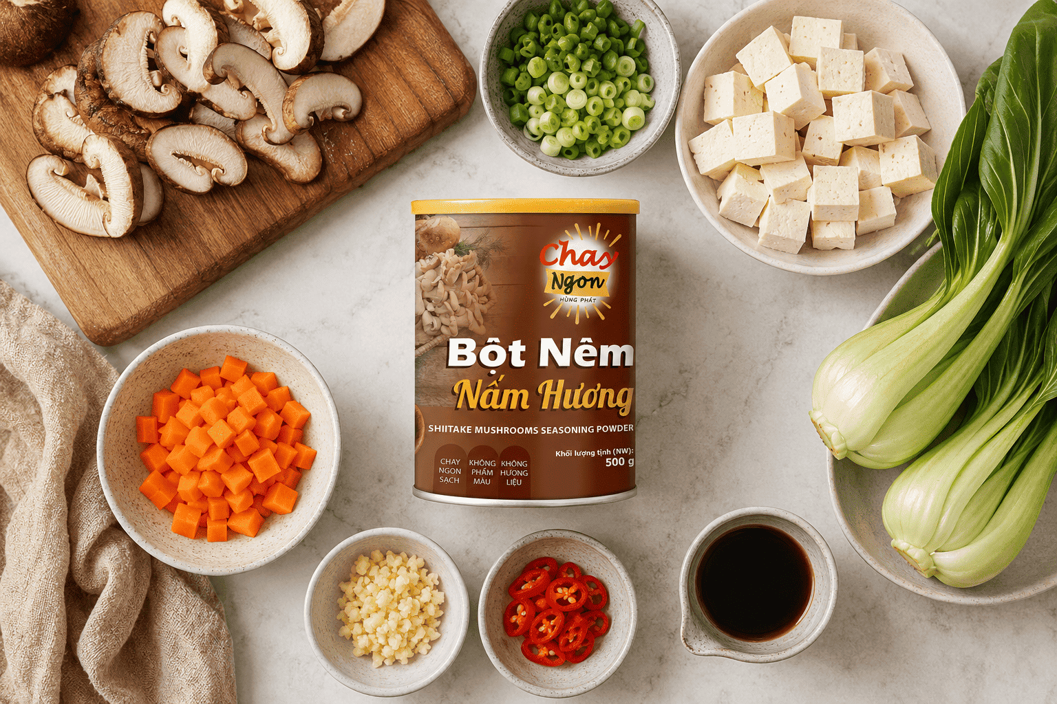 Bột Nêm Chay Dùng Cho Món Gì Trong Bữa Cơm Nhà?