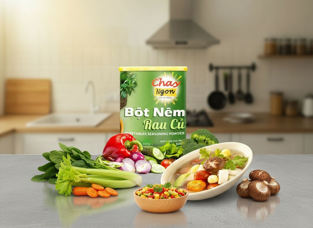 Tinh Hoa Từ Rau Củ Thật – Hành Trình Giữ Trọn Hương Vị Tự Nhiên