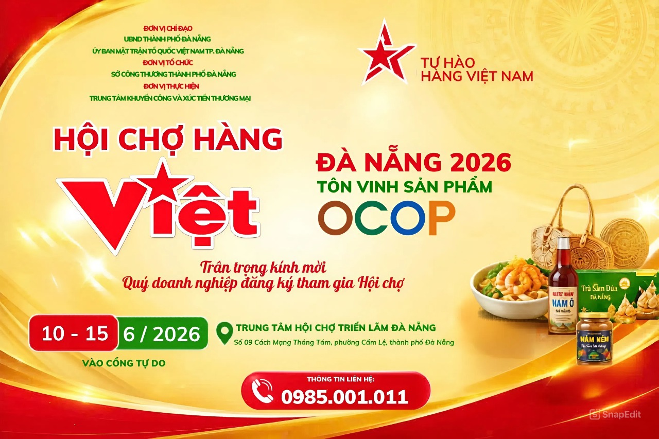 Hùng Phát Có Gian Hàng Tại Hội Chợ Hàng Việt Đà Nẵng 2026