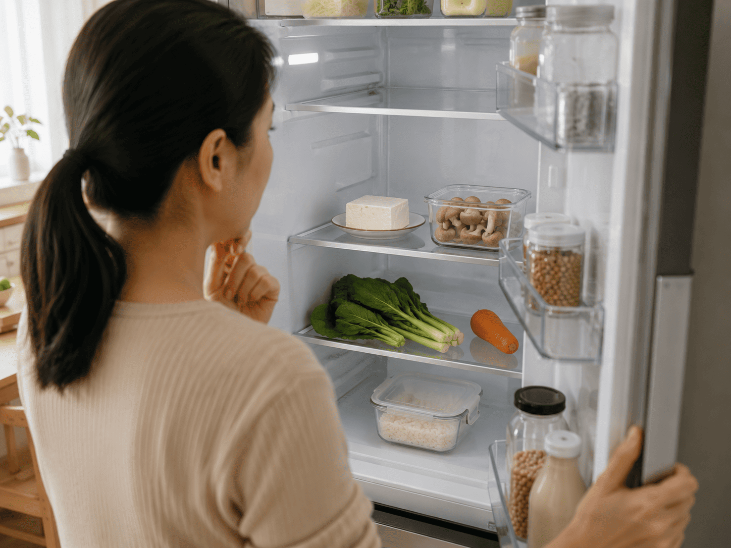 Tủ Ít Đồ Vẫn Nấu Được Bữa Chay Gọn, Dễ Ăn