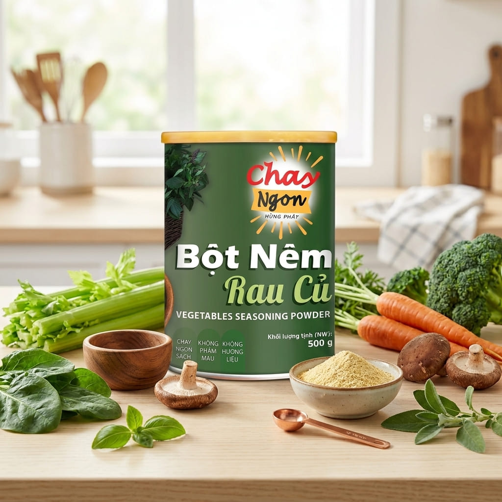 Bột Nêm Chay Rau Củ Là Gì? Vì Sao Ngày Càng Được Ưa Chuộng