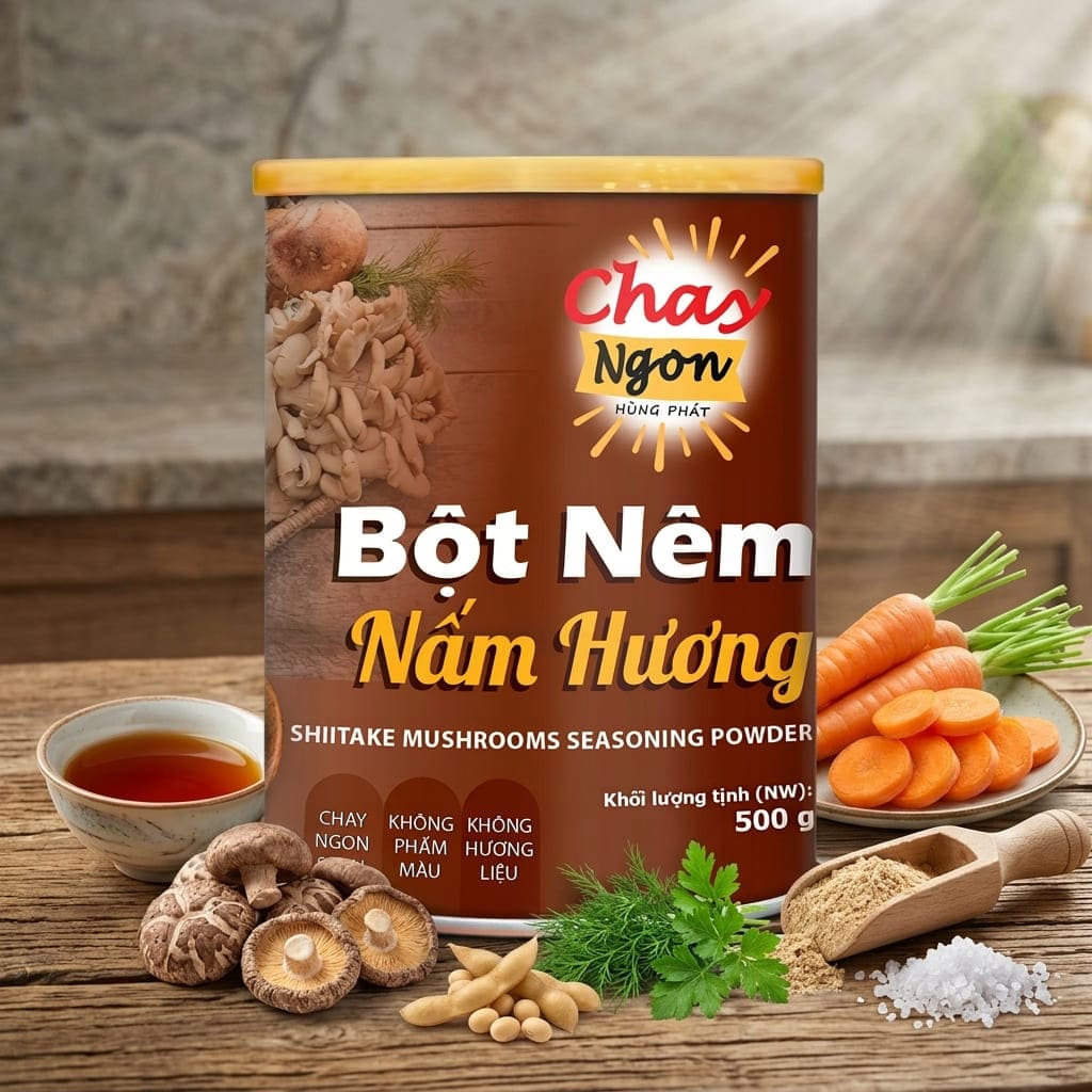 Một Hũ Bột Nêm Chay Được Dùng Lại Mỗi Ngày Nhờ Điều Gì?