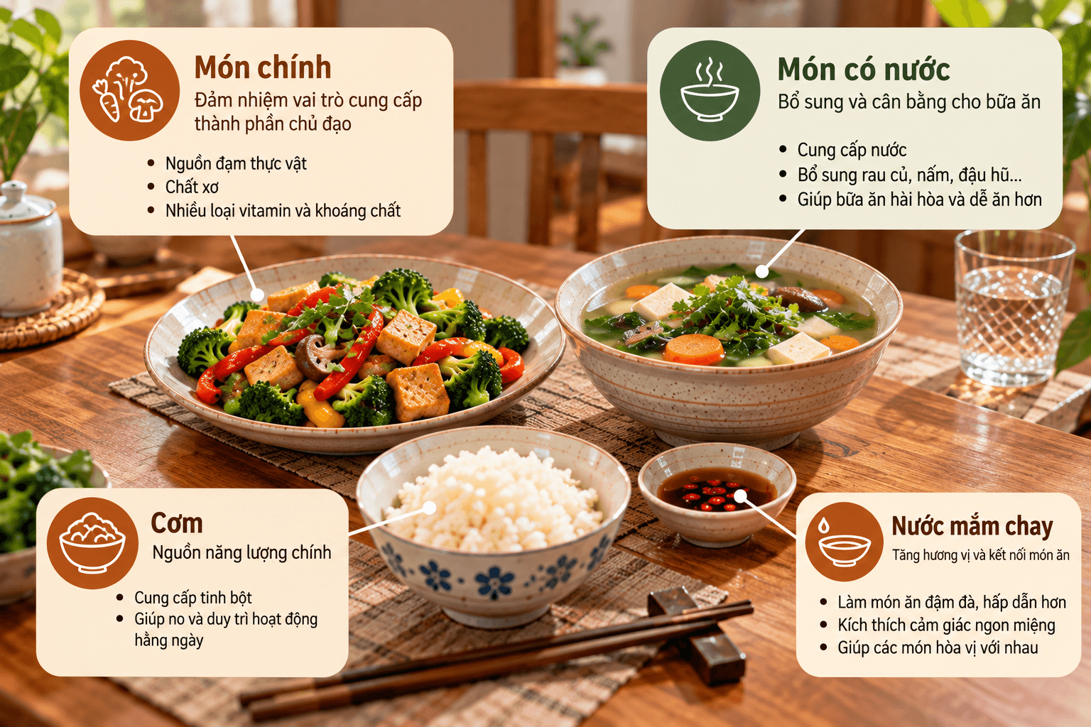 Vì Sao Một Bữa Cơm Ít Món Vẫn Có Thể Tạo Cảm Giác “Đủ Bữa”?