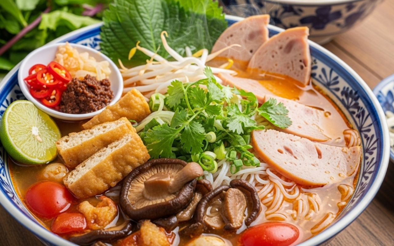 Bún Riêu Chay – Nước Dùng Chua Ngọt Hấp Dẫn