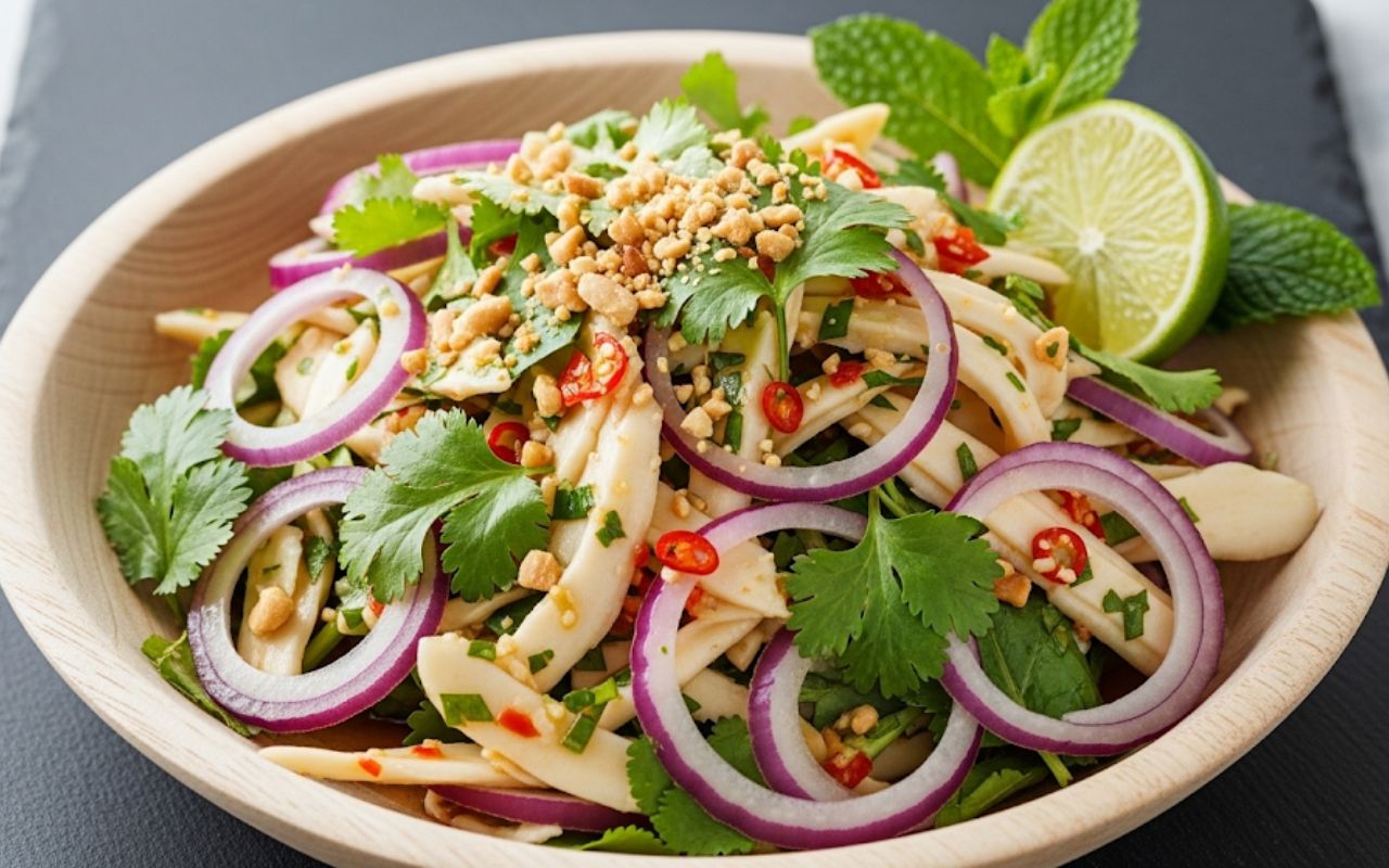 Gỏi Bắp Chuối Chay - Công Thức Giòn Ngon, Dễ Làm Tại Nhà