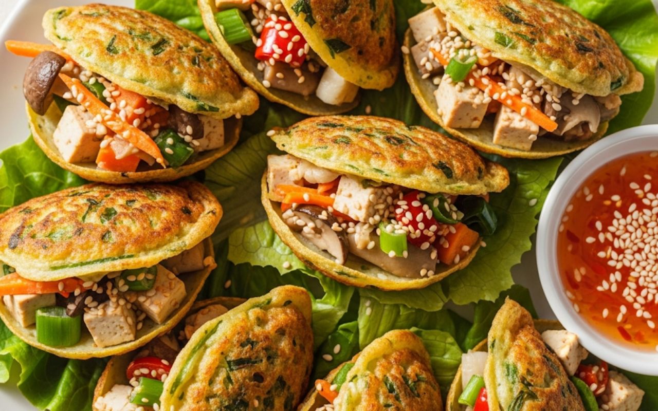 Bánh Khọt Chay: Món Ăn Giòn Rụm, Đậm Đà Hương Vị Và Dễ Làm