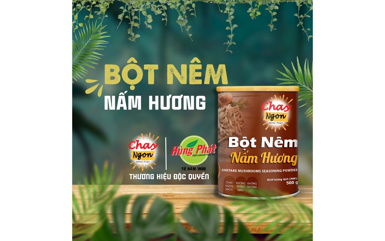Bột Nêm Nấm Chay – Gia Vị Thơm Ngon Cho Món Ăn Chay