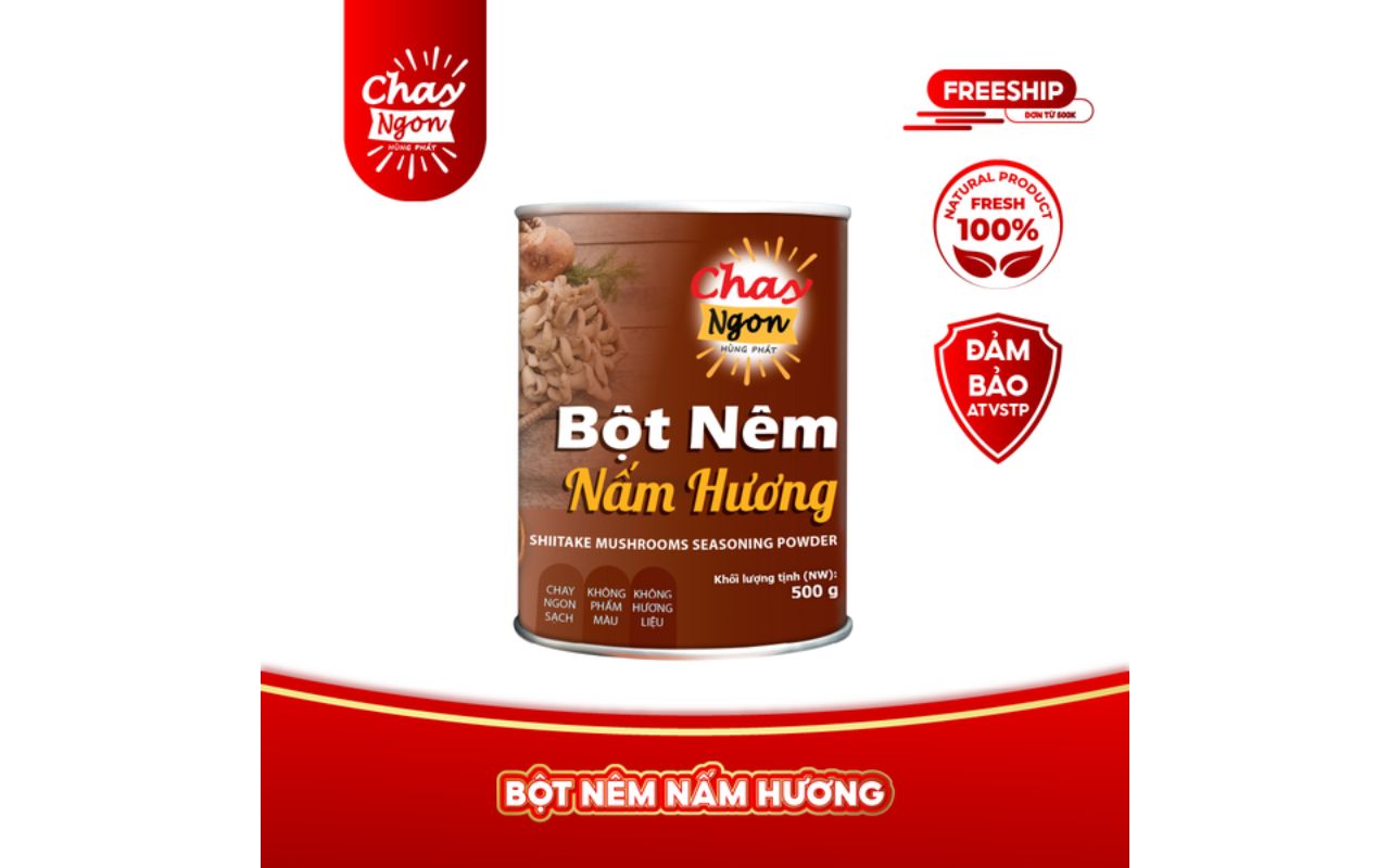 CÁCH LÀM BỘT NÊM CHAY NẤM HƯƠNG THƠM NGON, ĐƠN GIẢN TẠI NHÀ