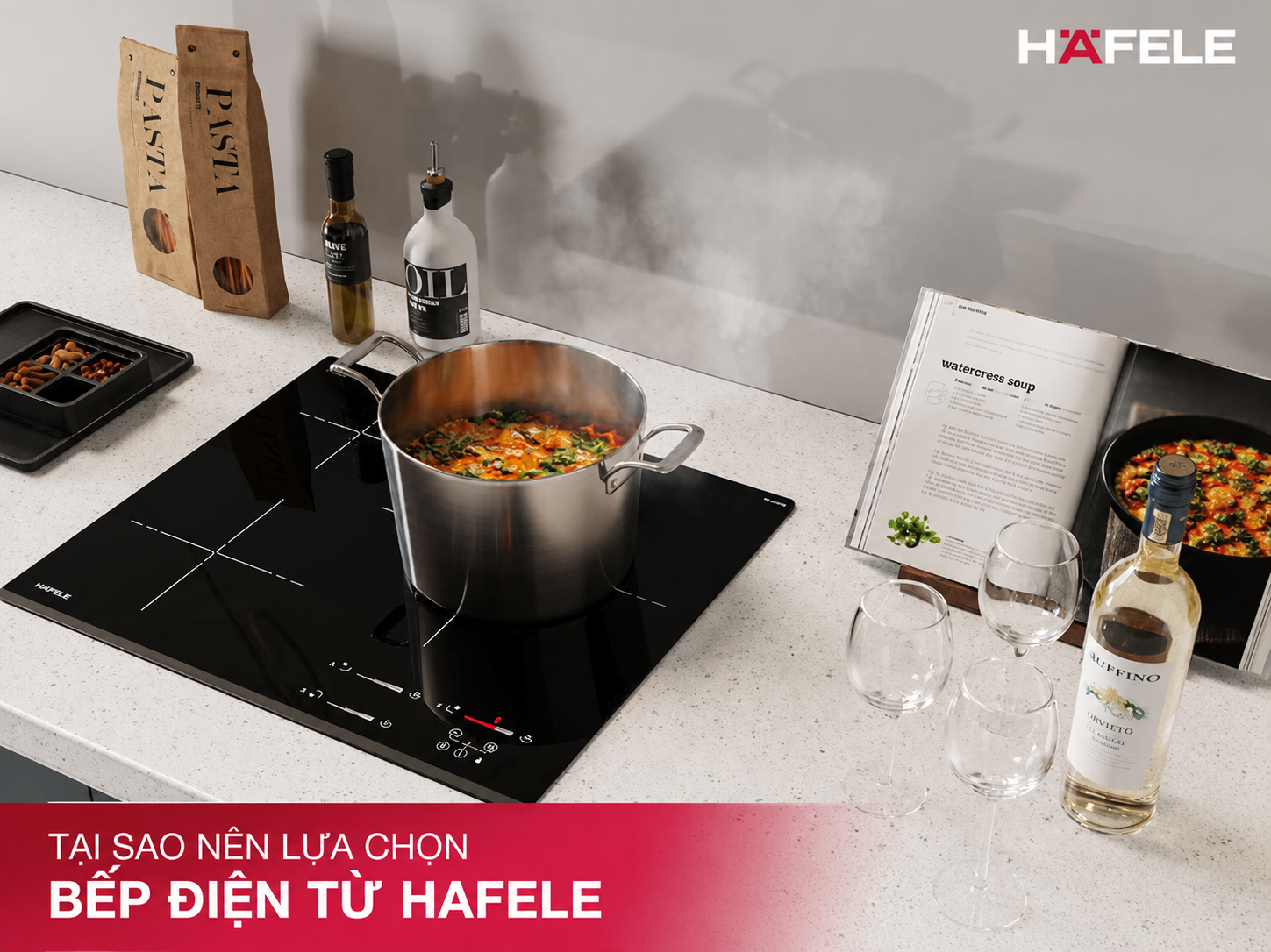 Tại sao nên lựa chọn bếp điện từ Hafele?