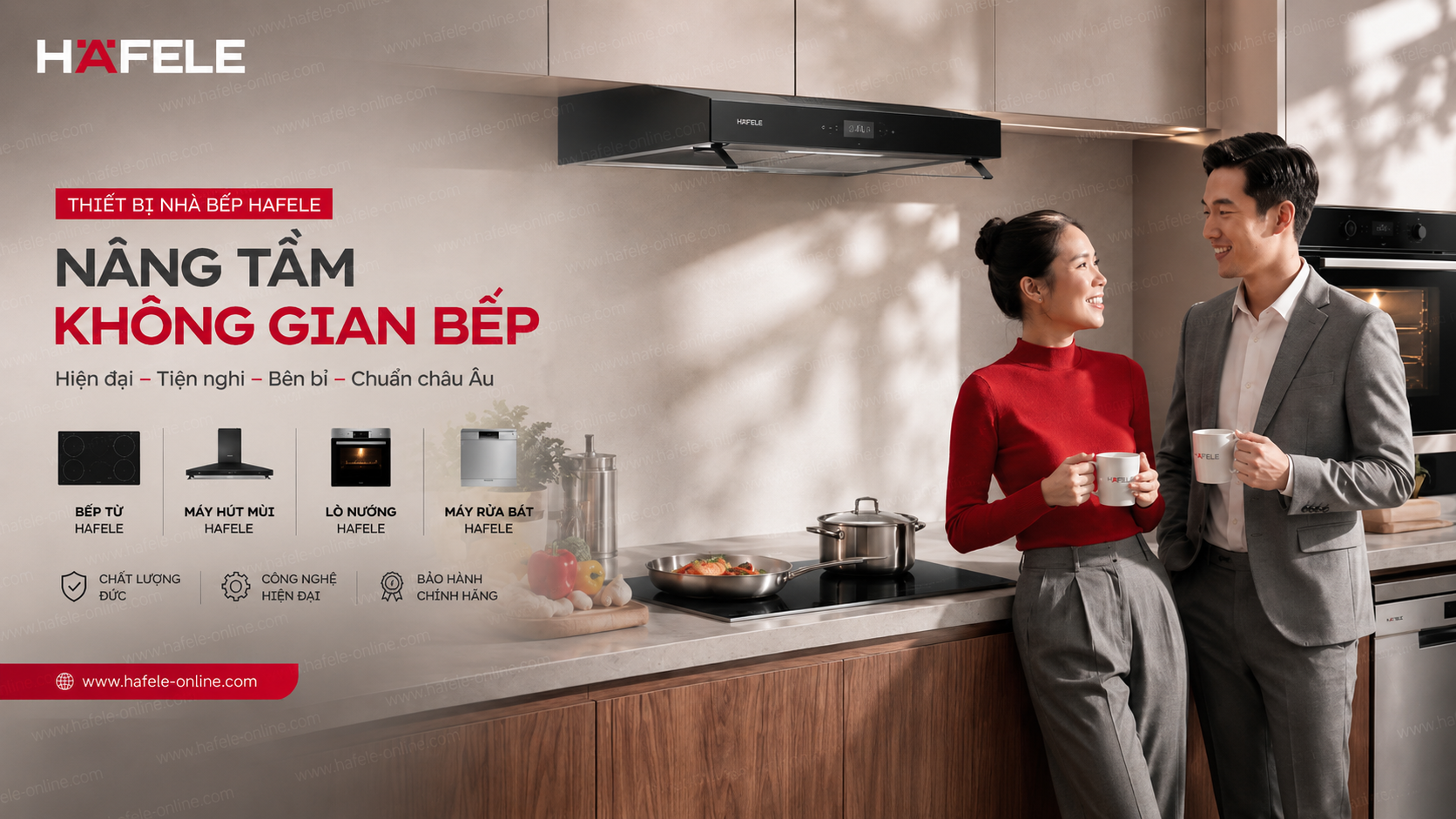 Thiết bị nhà bếp Hafele chính hãng cho căn bếp hiện đại