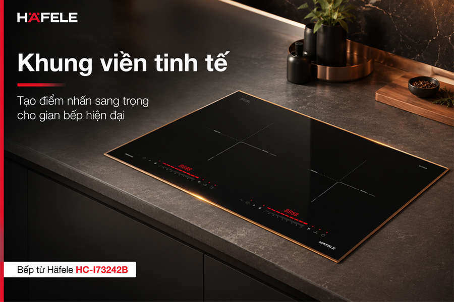 Bếp từ âm 2 vùng nấu Hafele HC-I73242B chính hãng