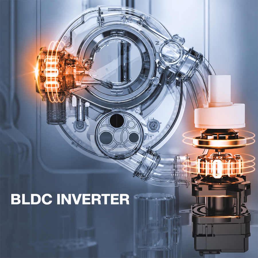 Động cơ BLDC Inverter của máy rửa chén Häfele HDW-F6012G