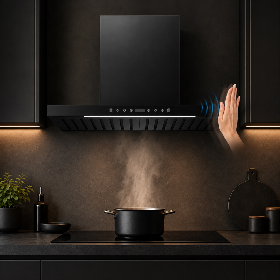 Điều khiển cảm ứng và cảm biến cử chỉ của máy hút mùi Häfele HC-H706WB