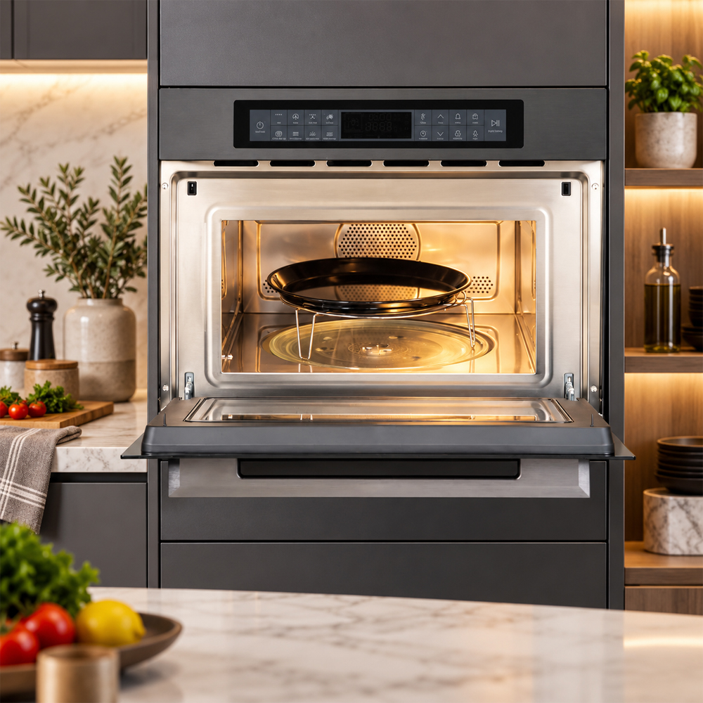 Dải nhiệt 40 đến 230 độ C và dung tích 38 lít của Häfele HC-MWO381B