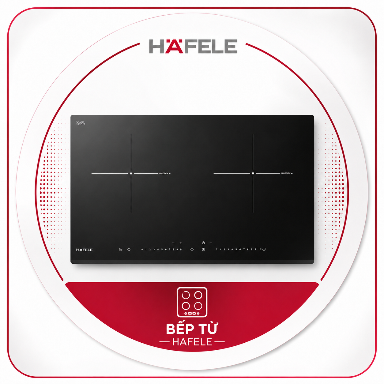 Bếp từ Hafele chính hãng