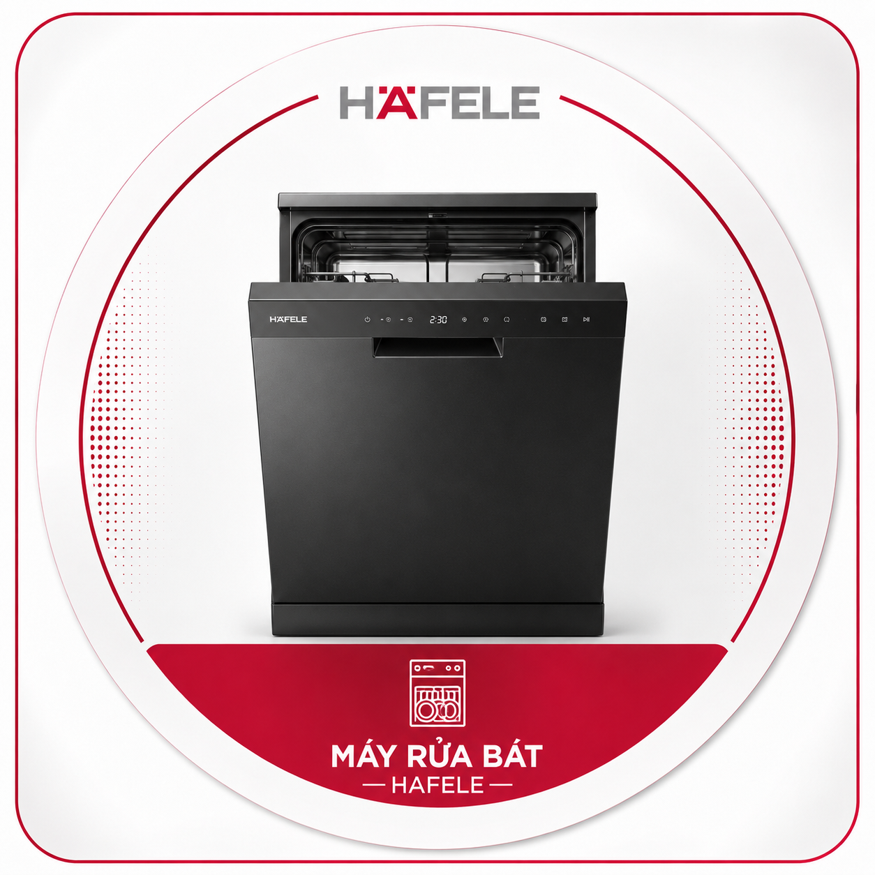 Máy rửa bát Hafele chính hãng