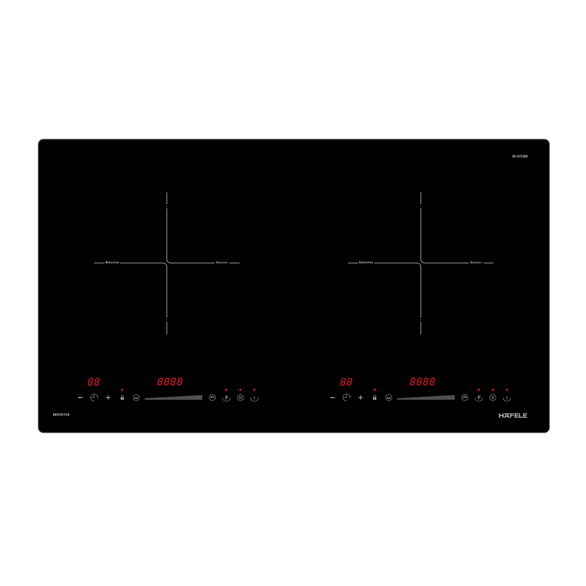 Bếp Từ Âm 2 Vùng Nấu Hafele HC-I3732KB