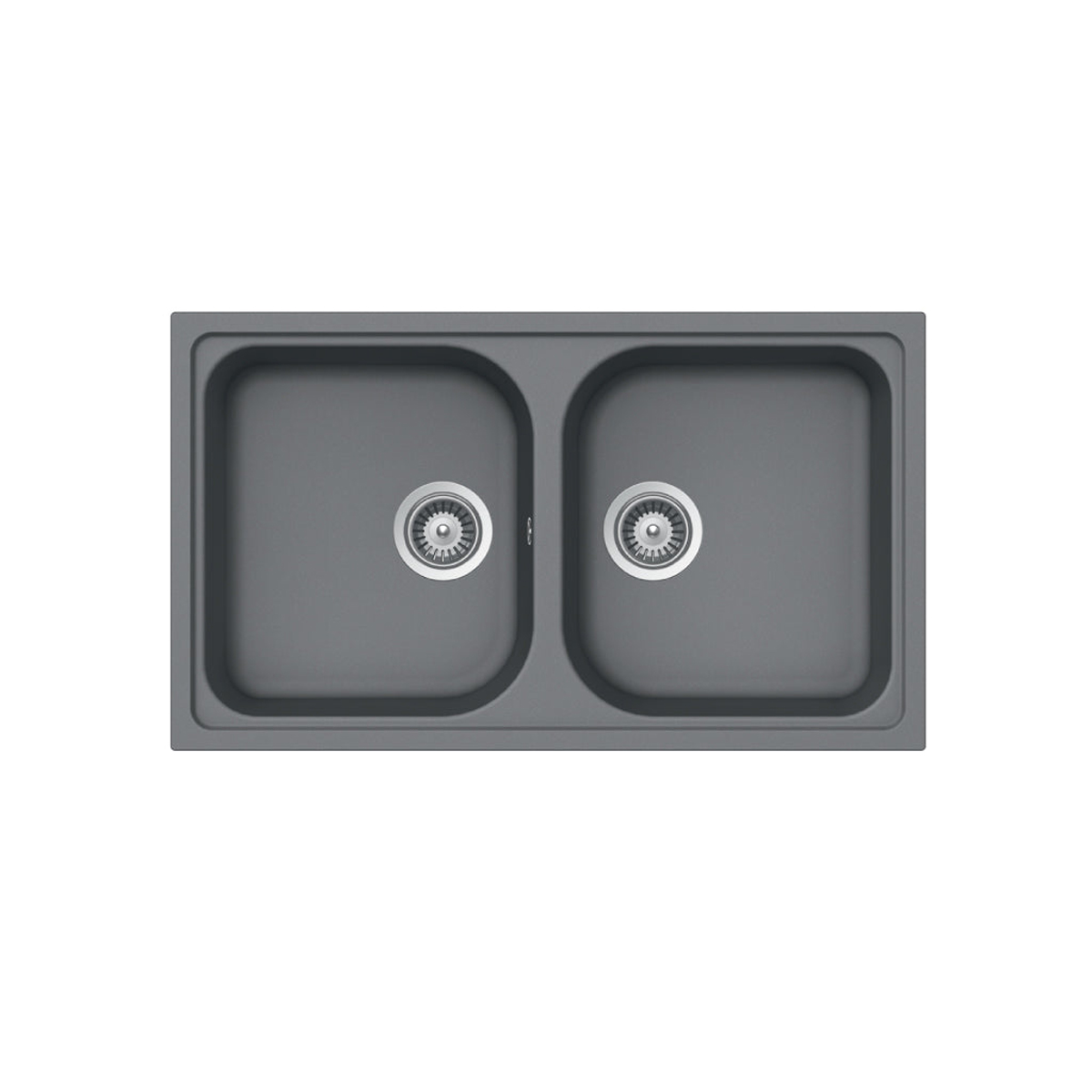 Chậu Đá Granstone Màu Xám Hafele HS19-GEN2R90