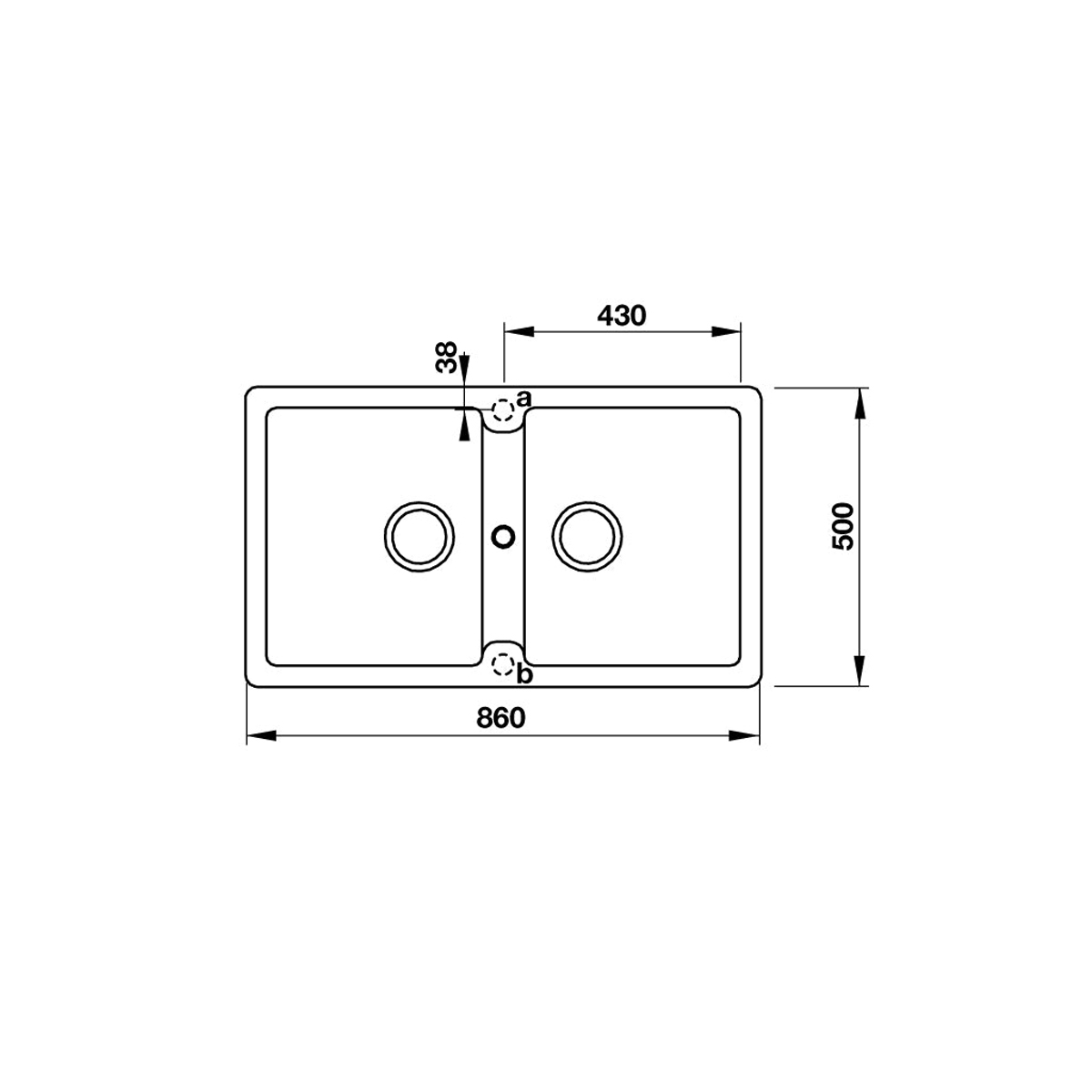 Chậu Đá Granstone Màu Xám Hafele HS19-GEN2S90
