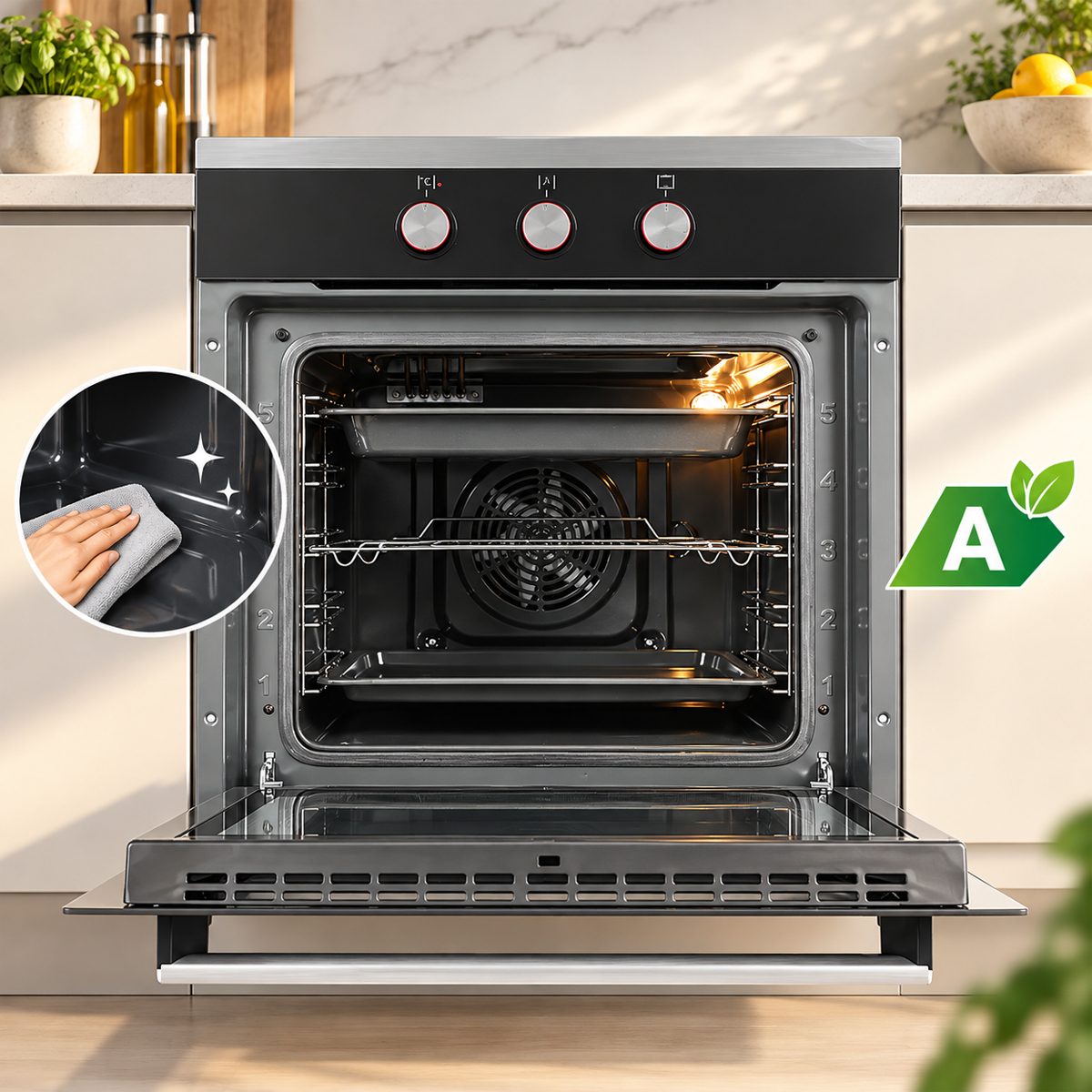 Lò Nướng Âm Tủ Hafele HO-K60B