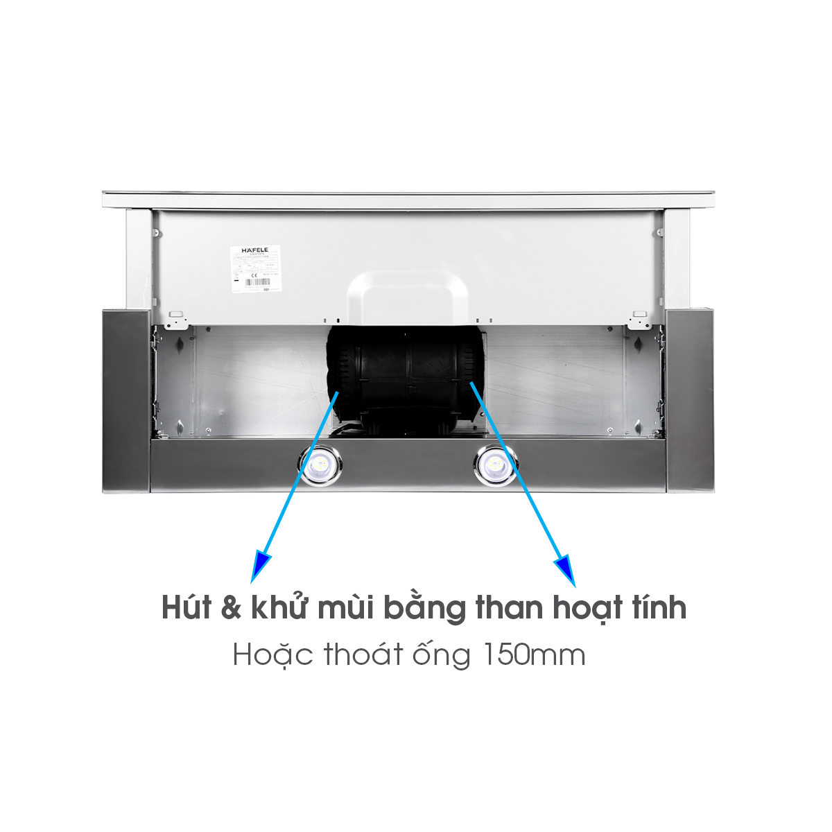 Máy Hút Mùi Âm Tủ Hafele HH-TG60E