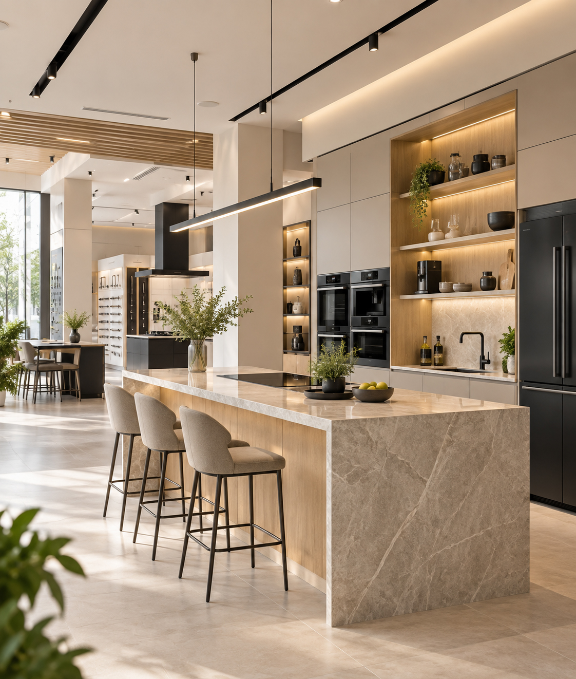 Không gian showroom Häfele