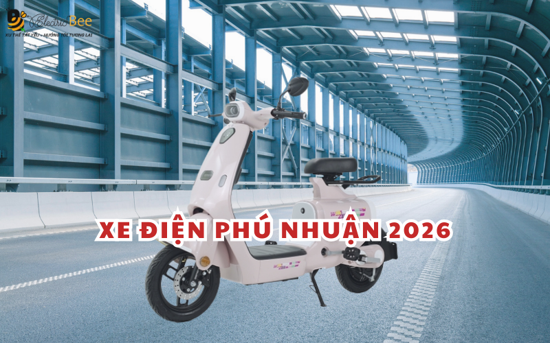 Xe điện Phú Nhuận 2026: Xe đạp điện, xe máy điện 50cc mua đâu uy tín?